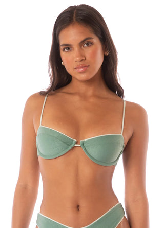 SHAMROCK GREEN BIKINI SET
