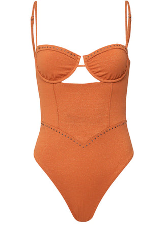 Bronzed Rodeo Underwire One Piece