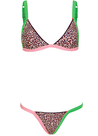 Burgundy Bikini Set