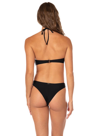 Black Jill Ring Bikini Set Style II