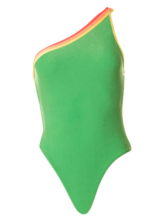 Palm Leaf Davia Cut Out Cheeky Cut One Piece