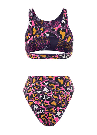 Batik Floral Bikini Set