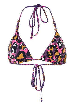 Batik Floral Triangle Bikini Set