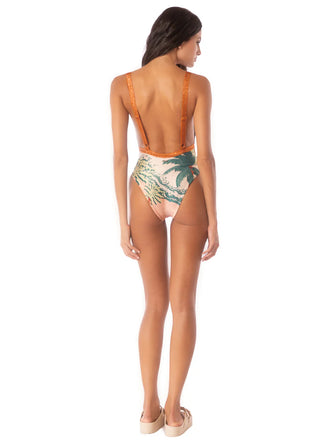 PALM GLOW NICOLE ONE PIECE