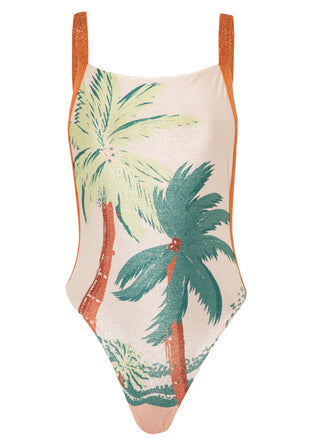 PALM GLOW NICOLE ONE PIECE