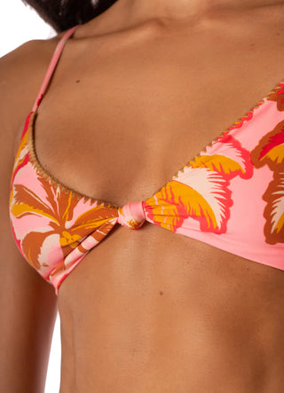 PINK PALMS BIKINI SET STYLE II