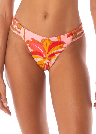 PINK PALMS BIKINI SET STYLE II