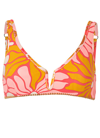 PINK PALMS BIKINI SET