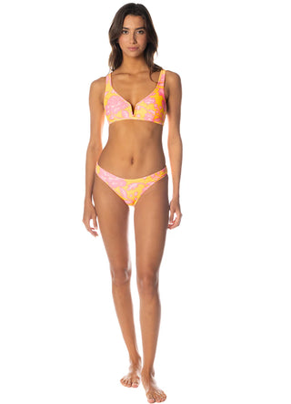 Golden Hour Victoria V Wire Bralette Bikini Set Style I