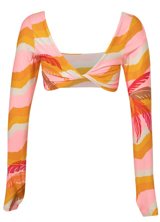 PARADISO WAVES LONG SLEEVE BIKINI SET