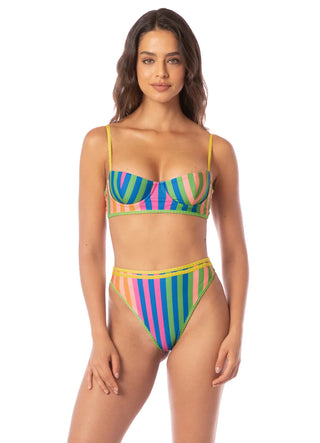 Striped Mule Bikini Set