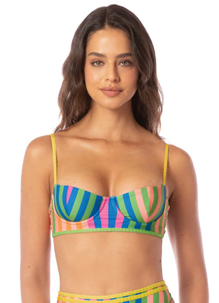Striped Mule Bikini Set