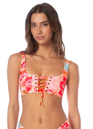 Floral Groove Bikini Set