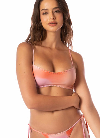 Pink Swirl Bikini Set