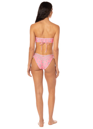 Boho Bandana Kanani Strapless Bandeau Bikini