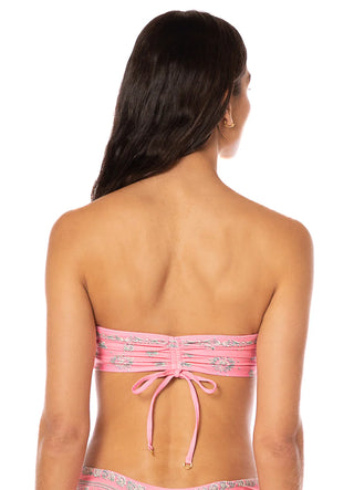 Boho Bandana Kanani Strapless Bandeau Bikini