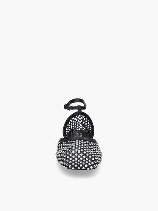 Gems Black Cry Ballerina with Rhinestones