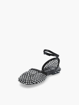 Gems Black Cry Ballerina with Rhinestones