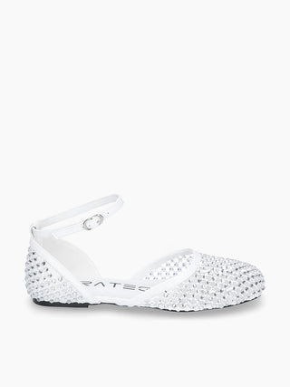 Gems White Cry Ballerina with Rhinestones