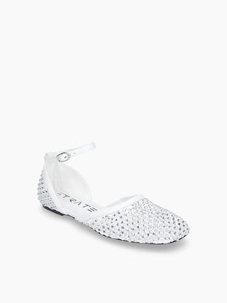Gems White Cry Ballerina with Rhinestones