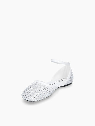 Gems White Cry Ballerina with Rhinestones