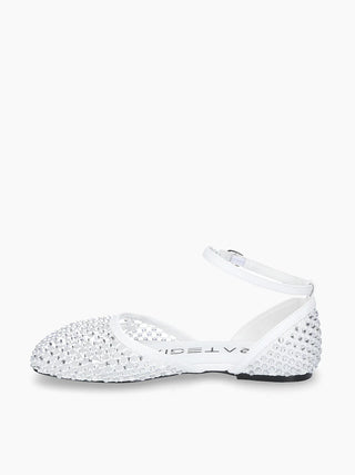 Gems White Cry Ballerina with Rhinestones