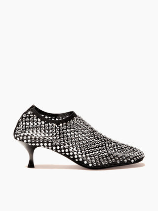 Jewels Black Cry Shoe All Over Rhinestones