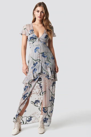 CLEO FLORAL MAXI DRESS