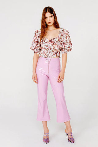 BILLIE BUBBLEGUM PINK VINYL PANTS