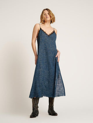 BATIK SPOT HAND DYED DELIRIOUS MAXI DRESS