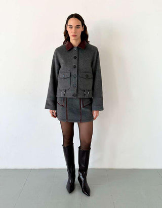 BRUNA GREY JACKET