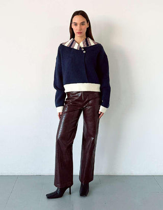 NAPLES NAVY KNIT