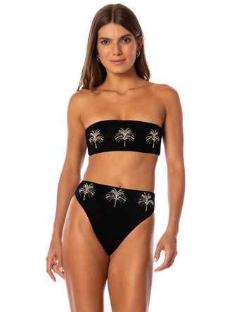 Midnigh Palm Bikini Set