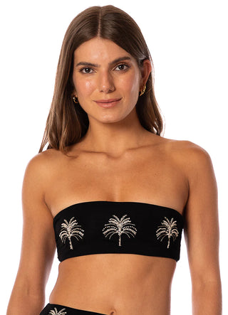 Midnigh Palm Bikini Set