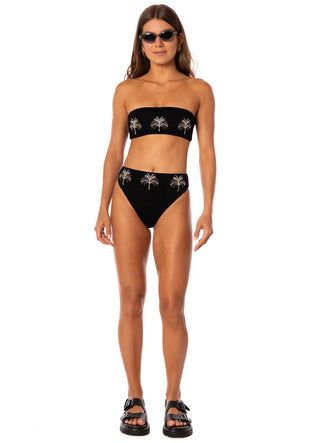 Midnigh Palm Bikini Set