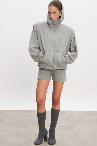 ZEN JACKET WOMEN GREY MELANGE