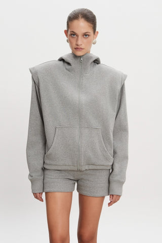ZEN JACKET WOMEN GREY MELANGE