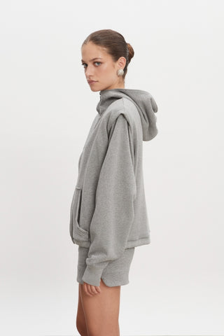 ZEN JACKET WOMEN GREY MELANGE