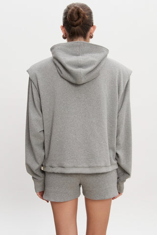 ZEN JACKET WOMEN GREY MELANGE
