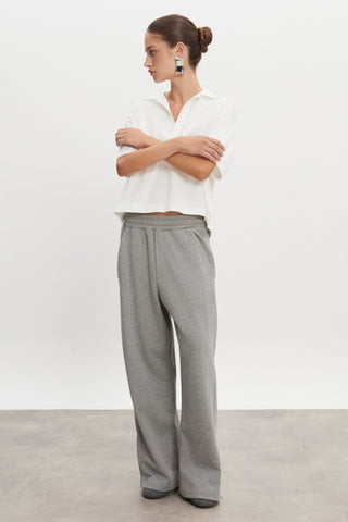 ZEN TRACKPANTS GREY MELANGE WOMEN/MEN