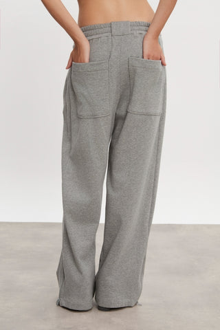 ZEN TRACKPANTS GREY MELANGE WOMEN/MEN