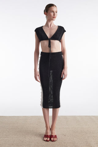 VOYAGE MIDI SKIRT