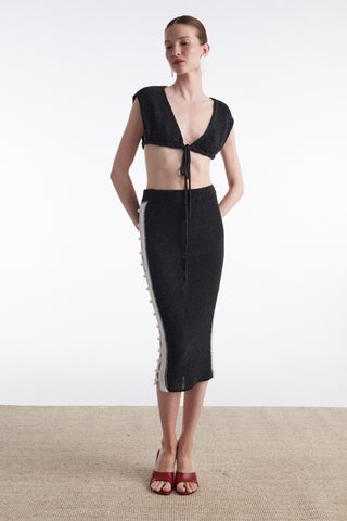 VOYAGE MIDI SKIRT