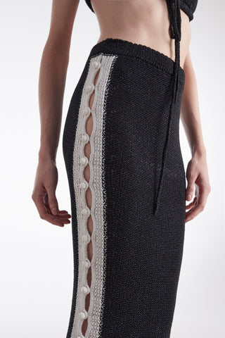 VOYAGE MIDI SKIRT
