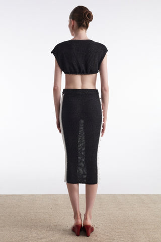 VOYAGE MIDI SKIRT