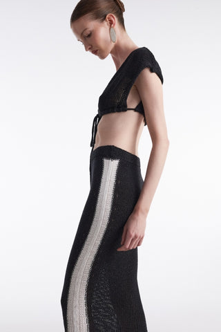 VOYAGE MIDI SKIRT