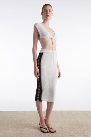 VOYAGE MIDI SKIRT