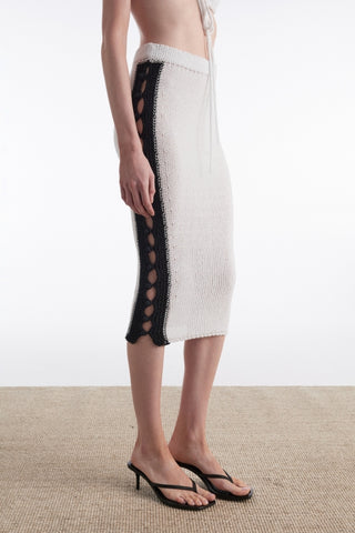VOYAGE MIDI SKIRT
