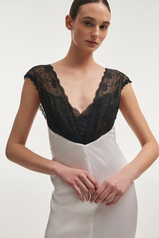 Naia Silk Midi Dress