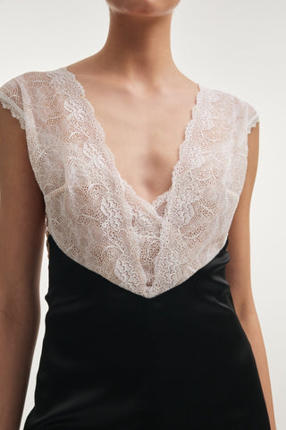 Naia Silk Midi Dress